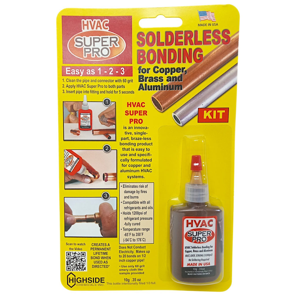 Highside HS32097 HVAC Super Pro Solderless Bonding for Copper Brass and