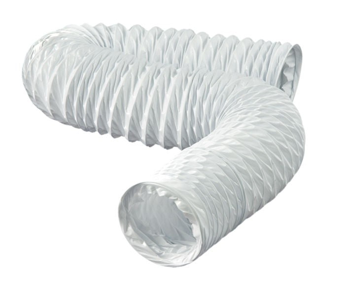 FD310E 3" x 10' Vinyl Flexible Vent Ducting Venting for Bathroom Exhaust Venting