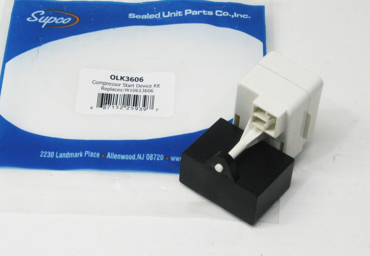 OLK3606 Supco Refrigerator Compressor Start Device for Whirlpool W10613606
