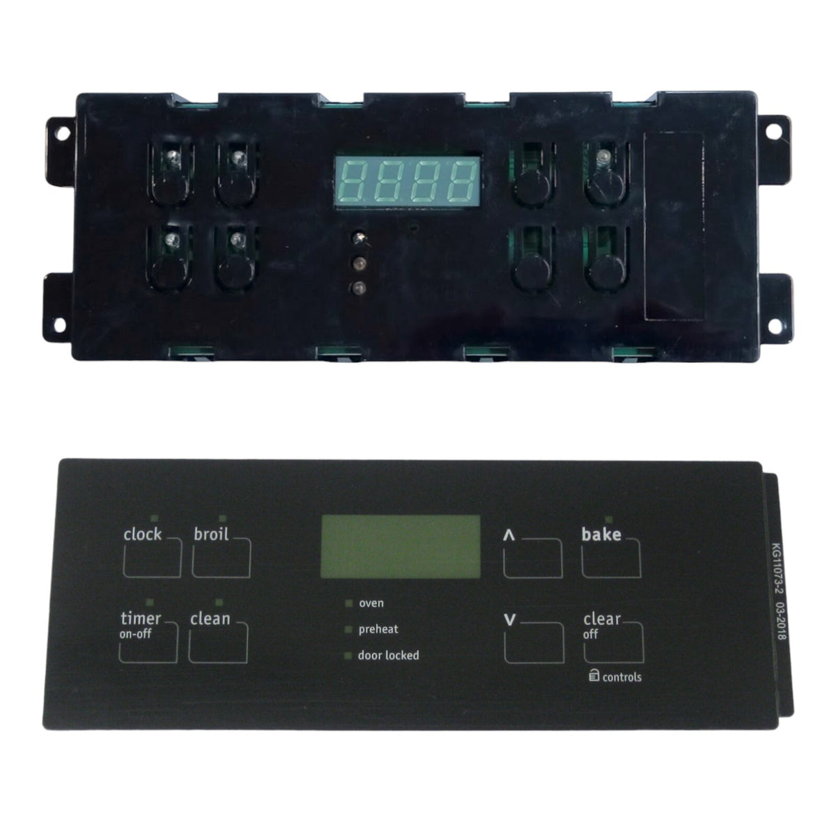 CMP Combo Oven Electronic Control Board 5304511908 and Overlay 316419140 for