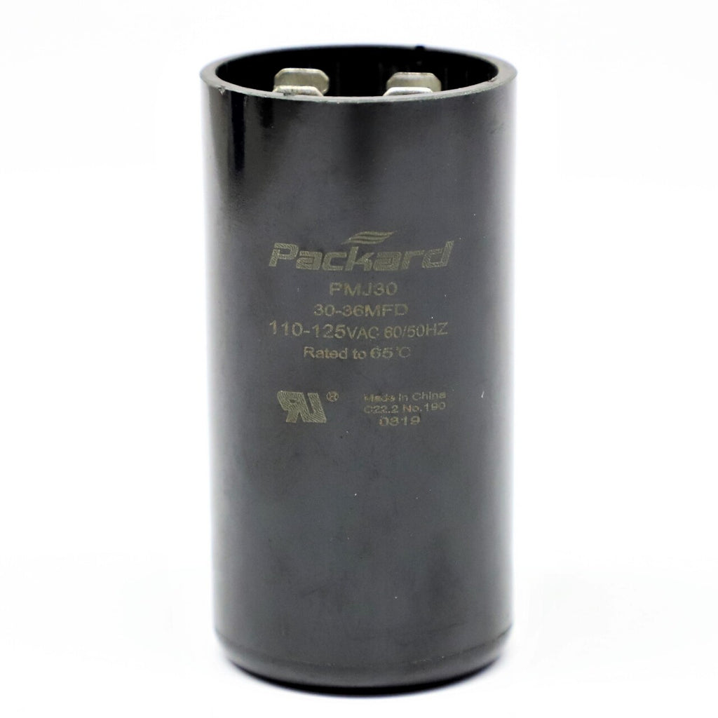 Packard PMJ30 Motor Start Capacitor 30-36 MFD UF / 110-125 VAC