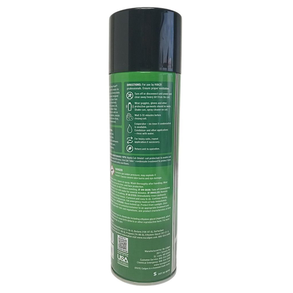 Nu-Calgon 4171-75 Evap Foam No Rinse Evaporator Coil Cleaner 18 OZ