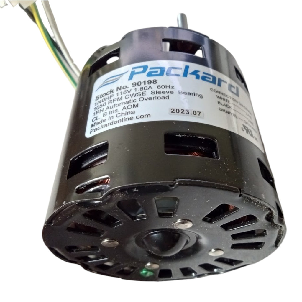 Packard Motor 90198 for Greenheck 310198 1/40HP