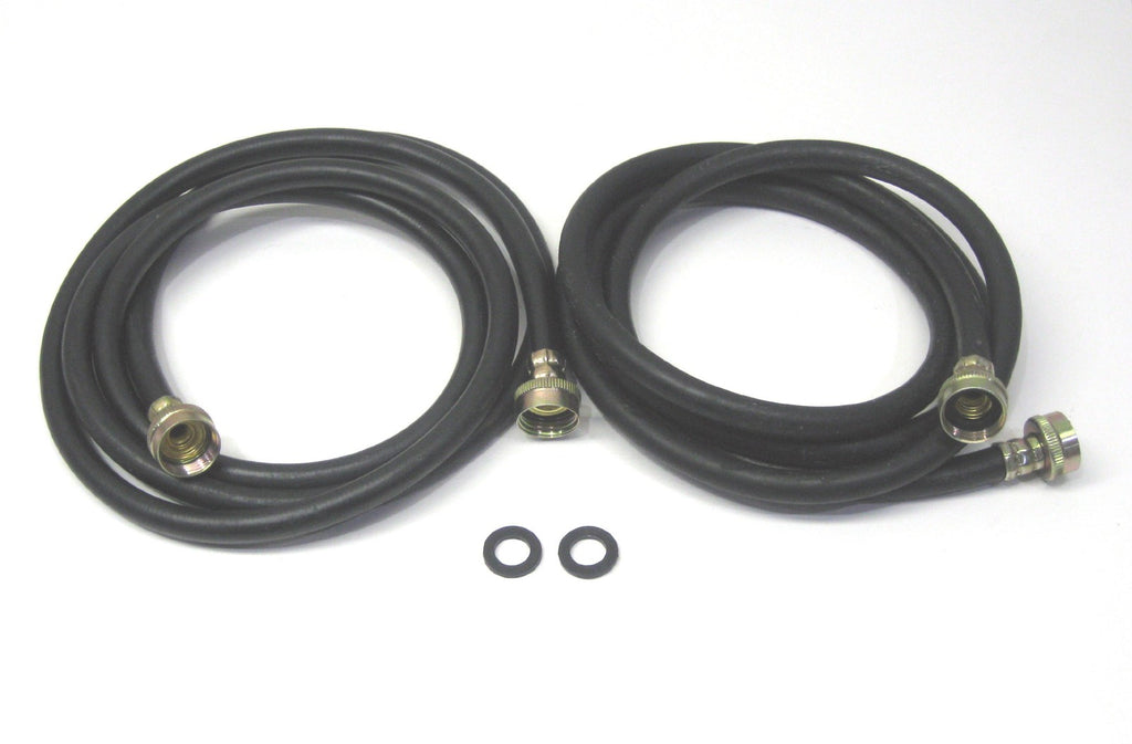 2 Pack of 8' Washing Machine Fill Hoses Lead Free