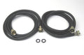 2 Pack of 8' Washing Machine Fill Hoses Lead Free