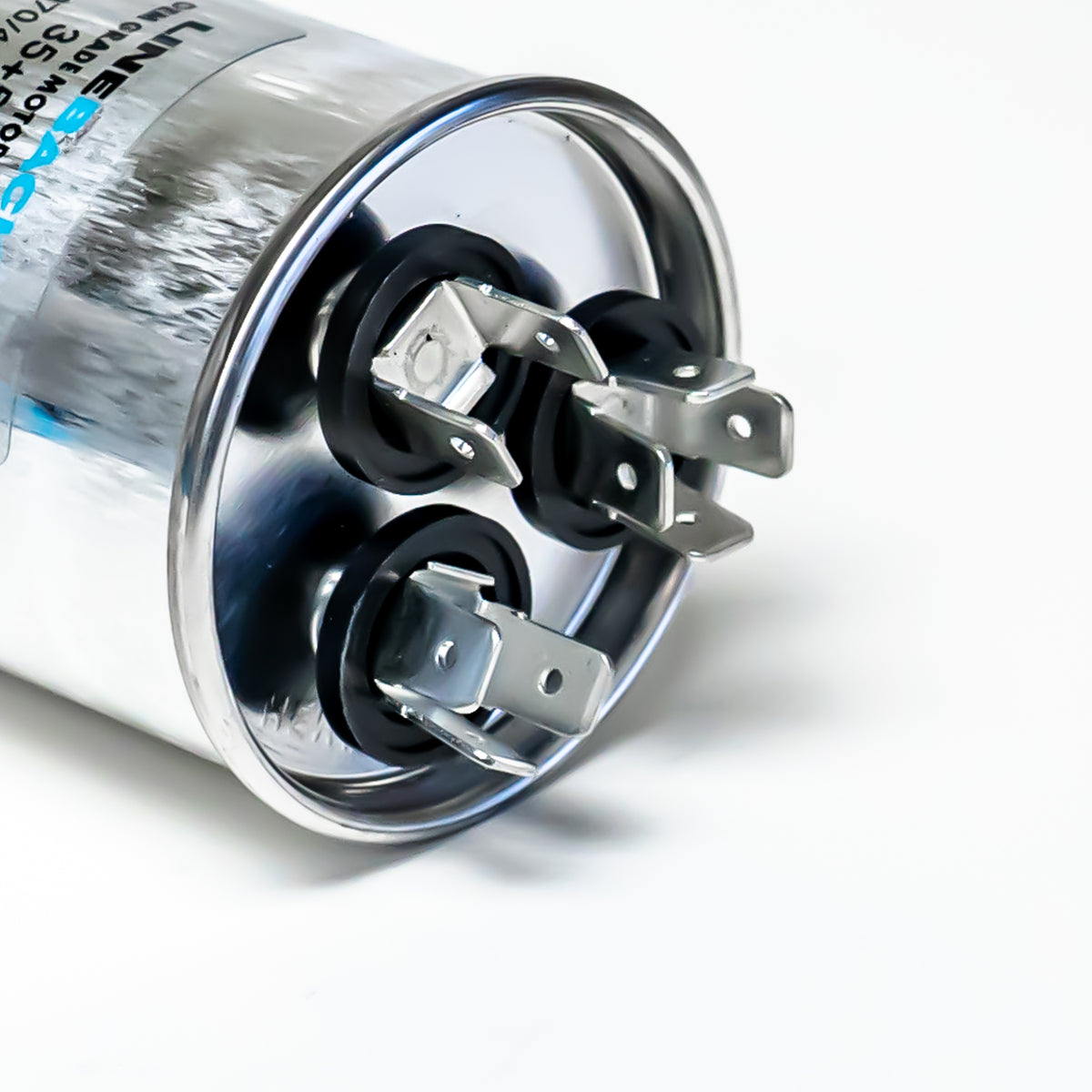 Supco Capacitor Round Dual Run 35 + 5 uf mfd 370/440 Volts for HVAC Motors