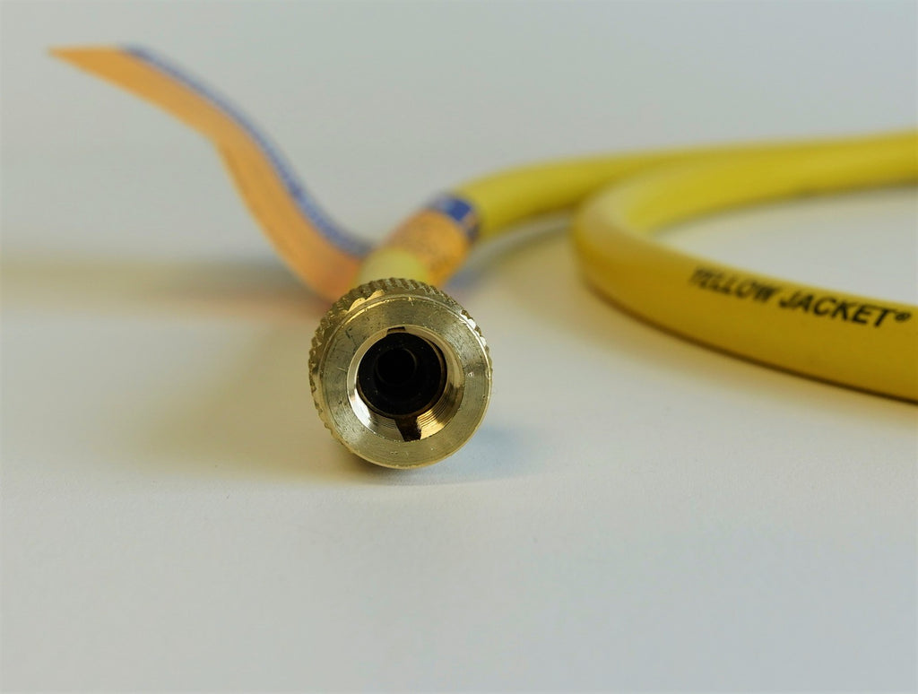 Yellow Jacket 21060 HAV-60 Yellow HVAC Charging Hose 60" Suitable for R410A