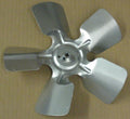 A61312 Metal Fan Blade 10" Diameter 5 Blades 5/16" Bore Hub CW 30 Degree Prop