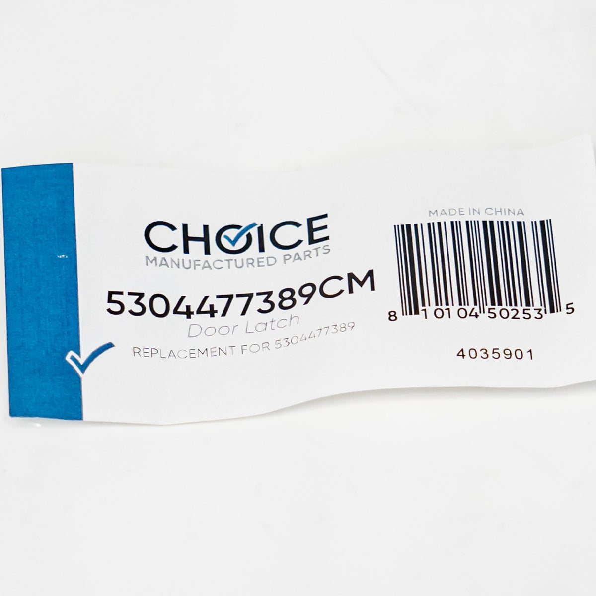 Choice Parts 5304477389 Microwave Oven Door Latch for Electrolux Frigidaire
