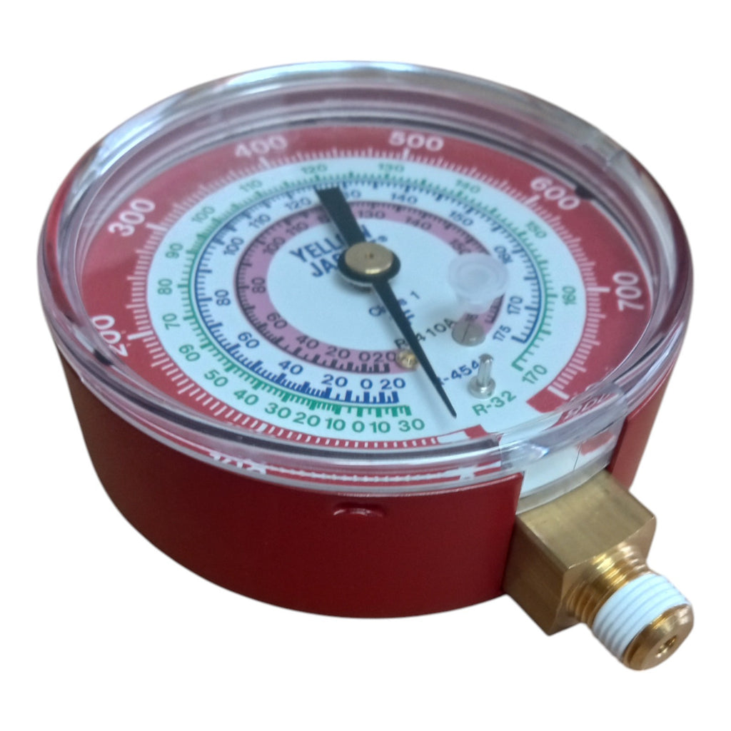 Yellow Jacket 49117 A2L Red High Side Replacement Manifold Gauge for