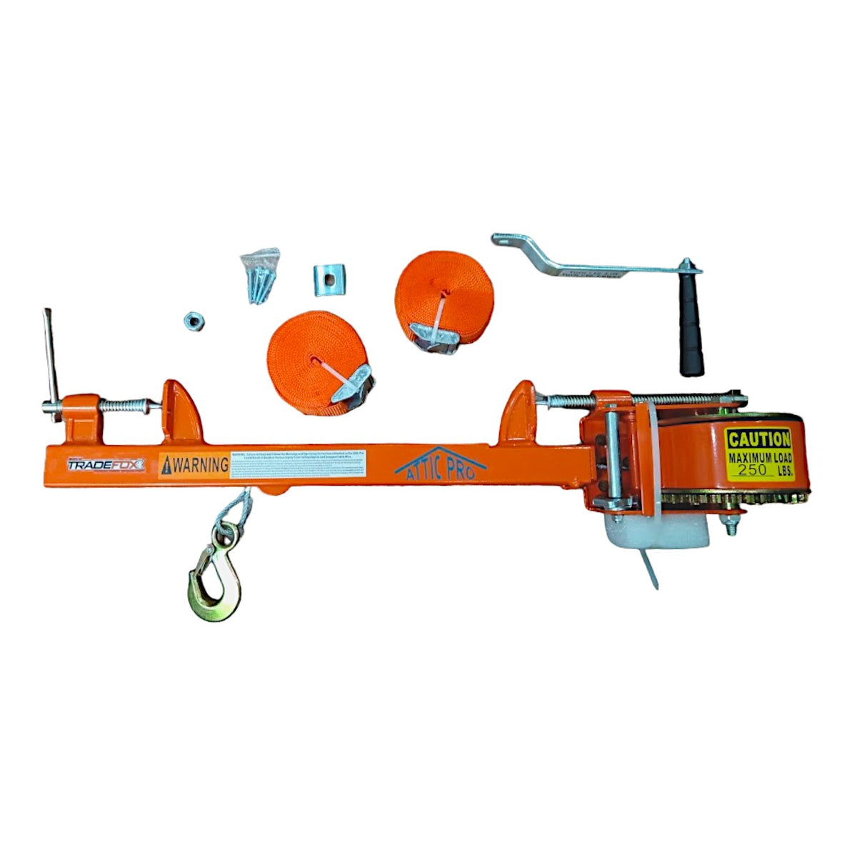Supco TradeFox Attic Pro Utility Lift HVAC Air Handlers and Furnaces with Ease