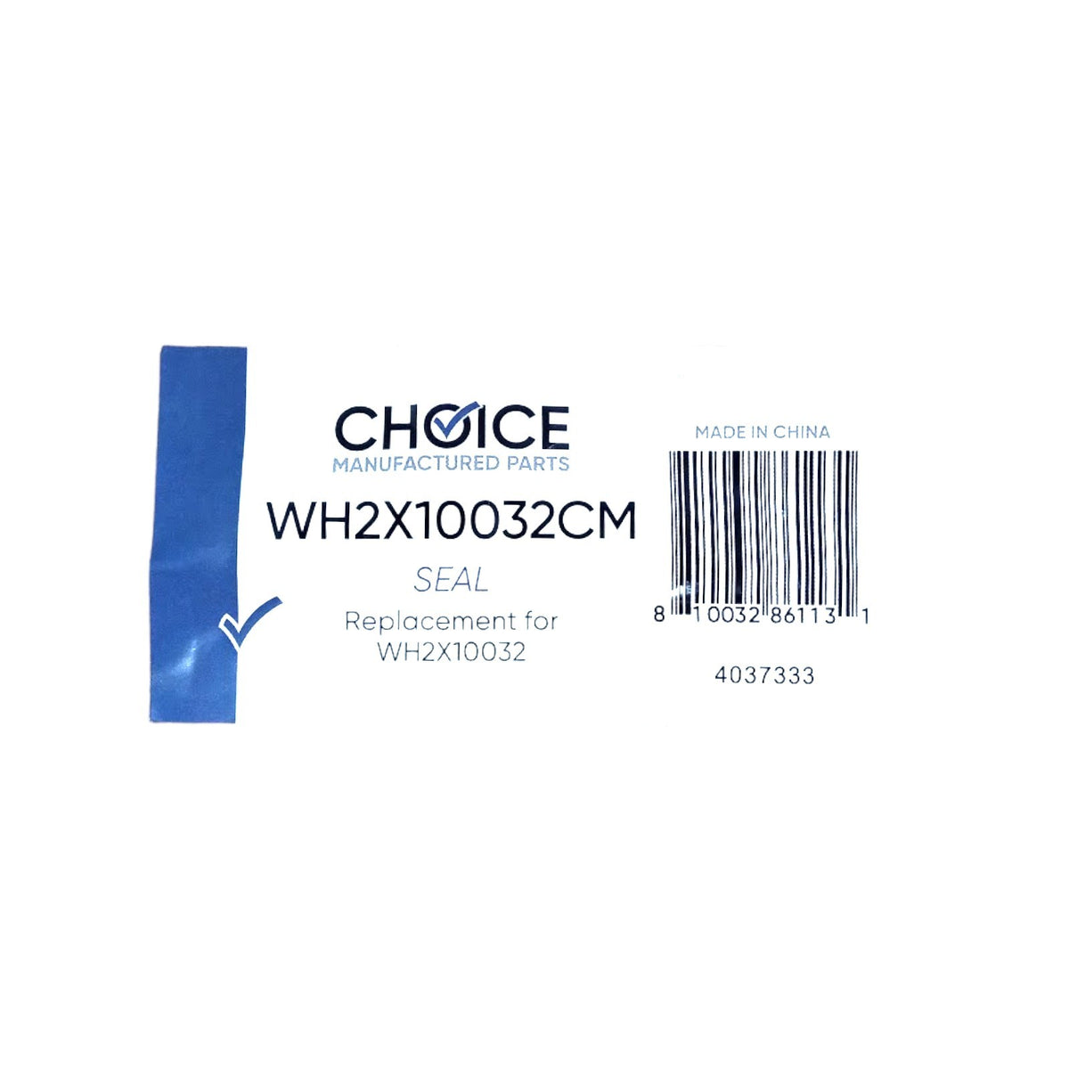 Choice Part WH02X10032 for GE Washing Machine Seal Tub WH02X10383