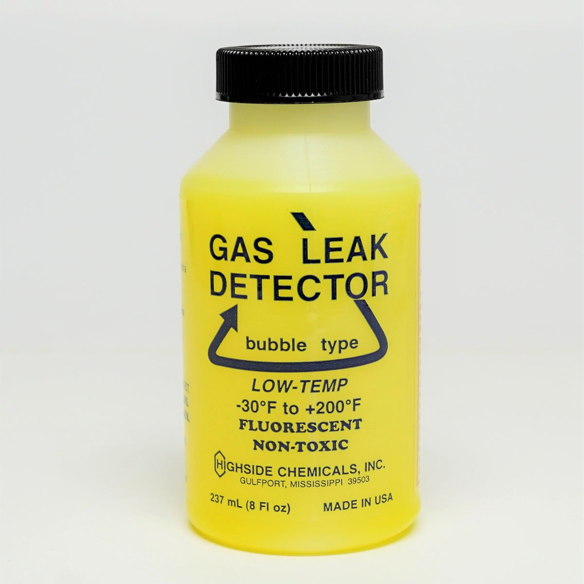 Highside Chemicals Fluorescent Gas Leak Detector Bubble Type 22008 8 Ounce