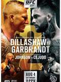 UFC 227 TJ Dillashaw vs. Cody Garbrandt 2 Johnson Cejudo 11x16 - Poster | Canvas Wall Art Print