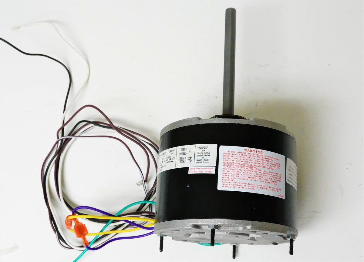 Air Conditioner Condenser Fan Motor 1/4 HP 230 Volts 1075 RPM EM-3728 OGD1026