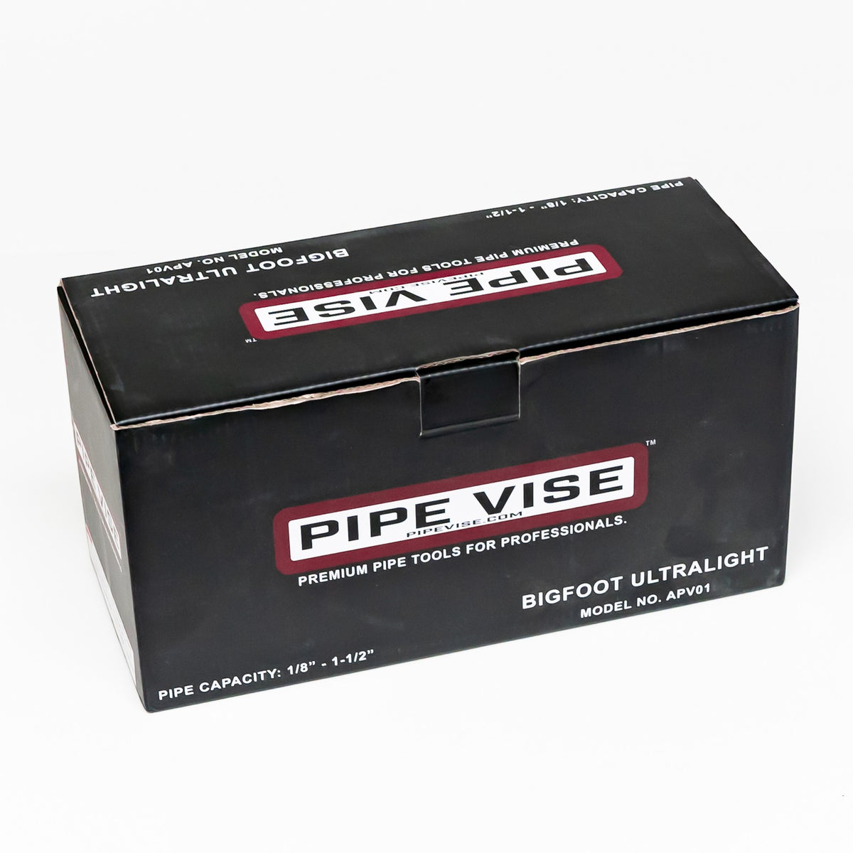 Pipe Vise APV01 Bigfoot 1.5" Ultra Light Aluminum Portable Hardened Steel Jaws