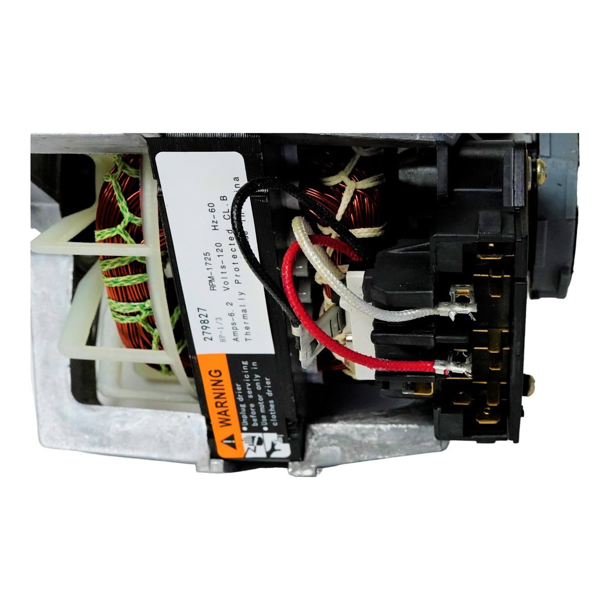 279827 Dryer Motor for Whirlpool Roper Kenmore 3395652 PS334304 AP3094245