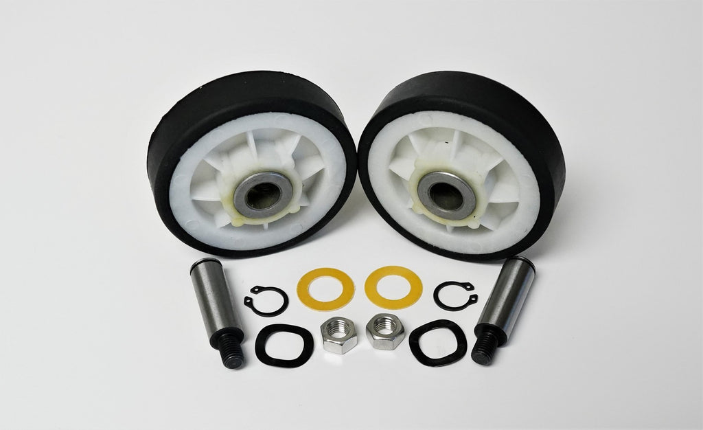 303373K 2 PACK For Maytag Dryer Roller Wheel Drum Support Kit (12001541, 312948)