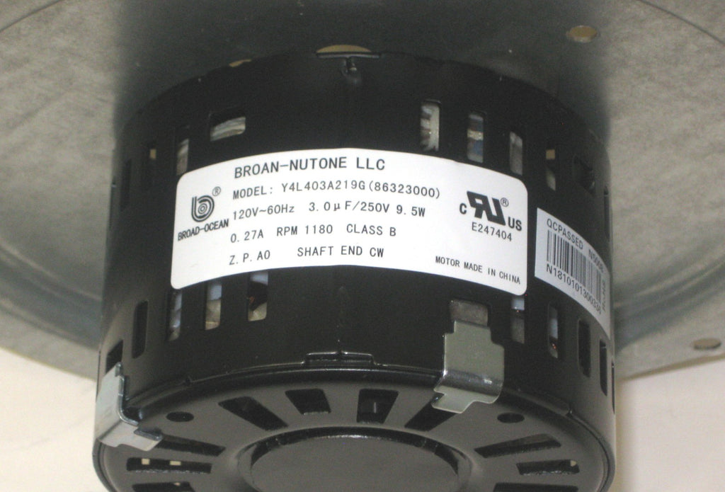0695B000 OEM Genuine Nutone Vent Bath Fan Motor Wheel for QT80