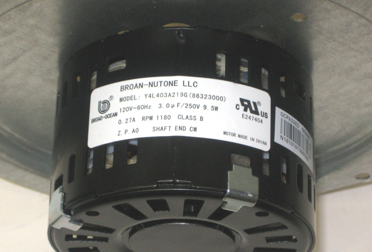 0695B000 OEM Genuine Nutone Vent Bath Fan Motor Wheel for QT80