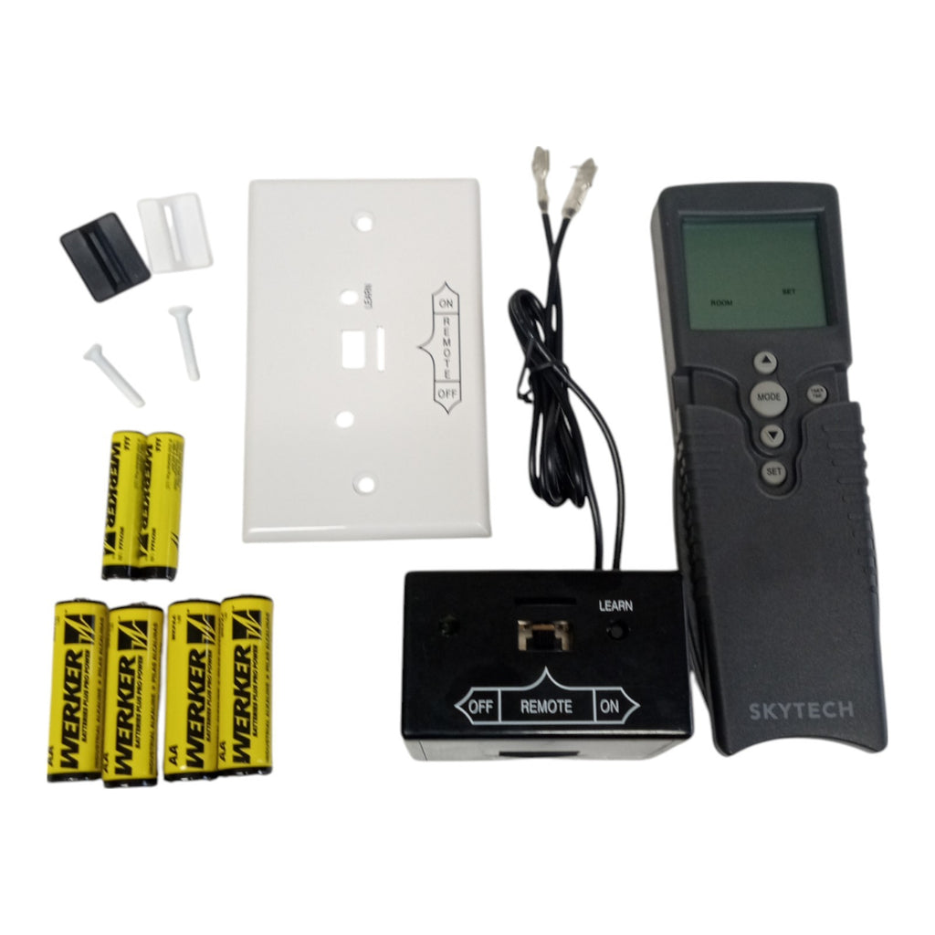 Skytech 3002 Gas Fireplace Thermostat Remote Control and Receiver