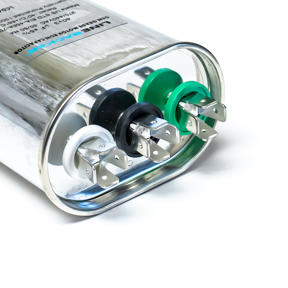 Supco Capacitor Oval Dual Run 40 + 3 uf mfd 370/440 Volts for HVAC Motors