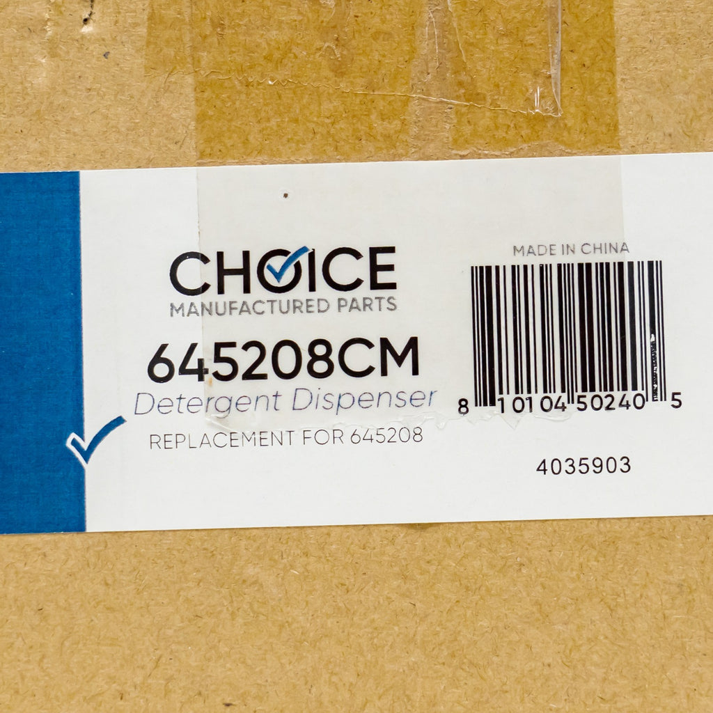 Choice 00645208 Dishwasher Detergent Dispenser Cup for Bosch Thermador Gaggenau