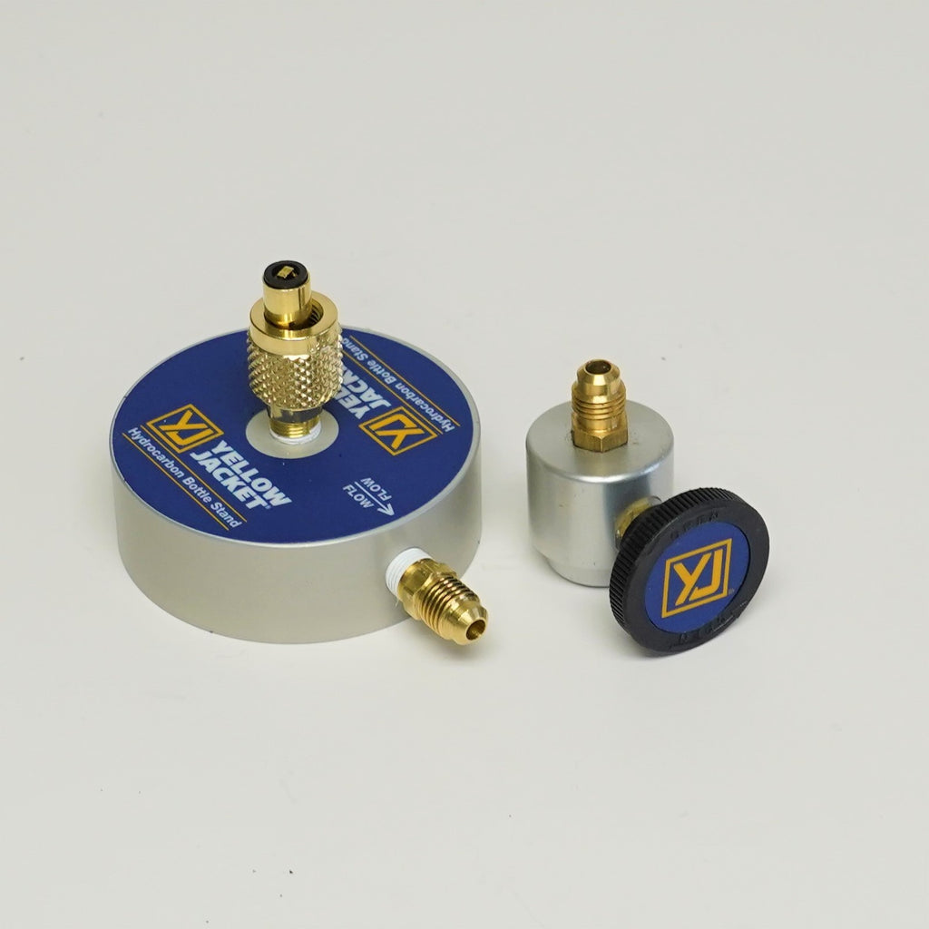 Yellow Jacket 61001 Hydrocarbon System Charging Kit for R-290 R-600a Scale Gauge