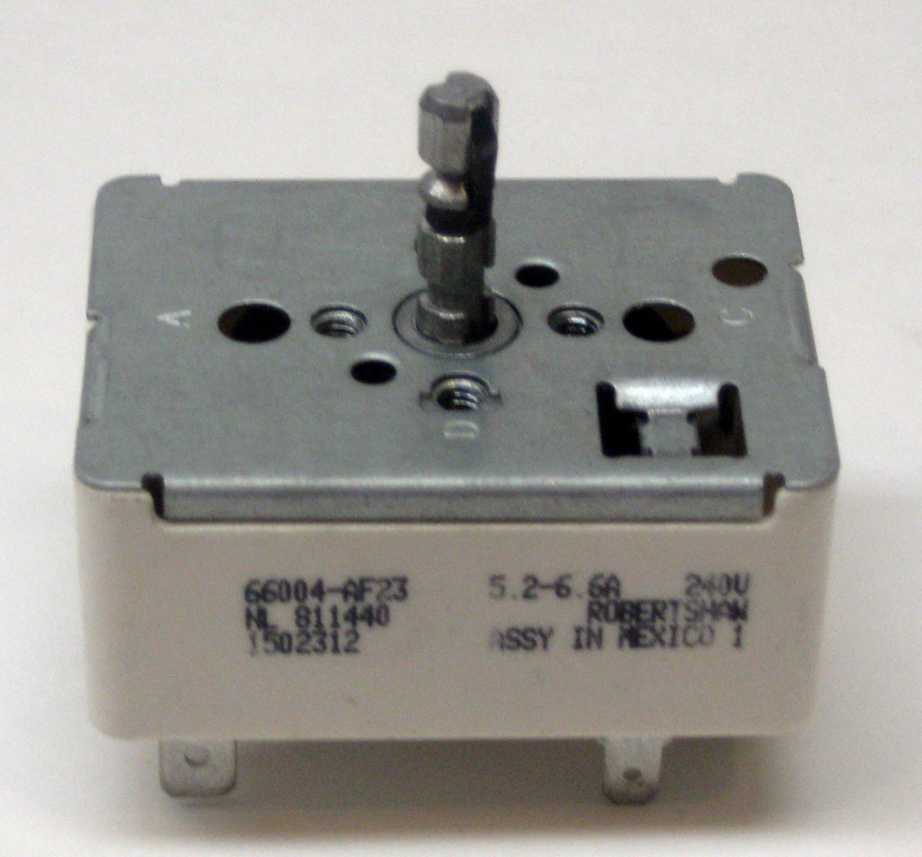 66004-AF23 for 3149404 Whirlpool Range Stove Burner Control Infinite Switch