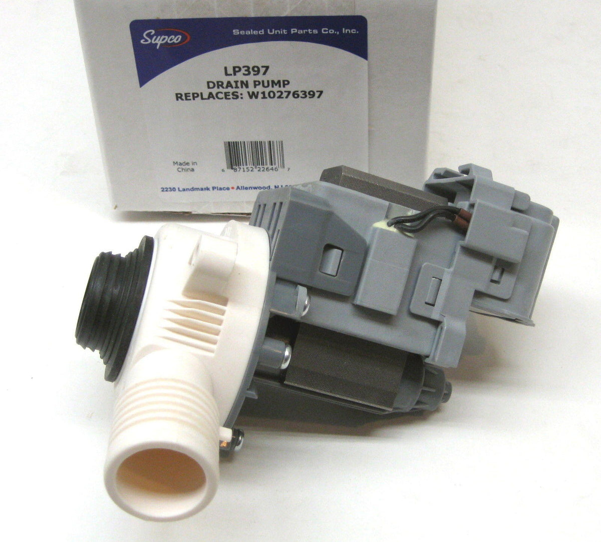 WPW10276397 for Whirlpool Cabrio Washing Machine Pump AP6018417 PS11751719