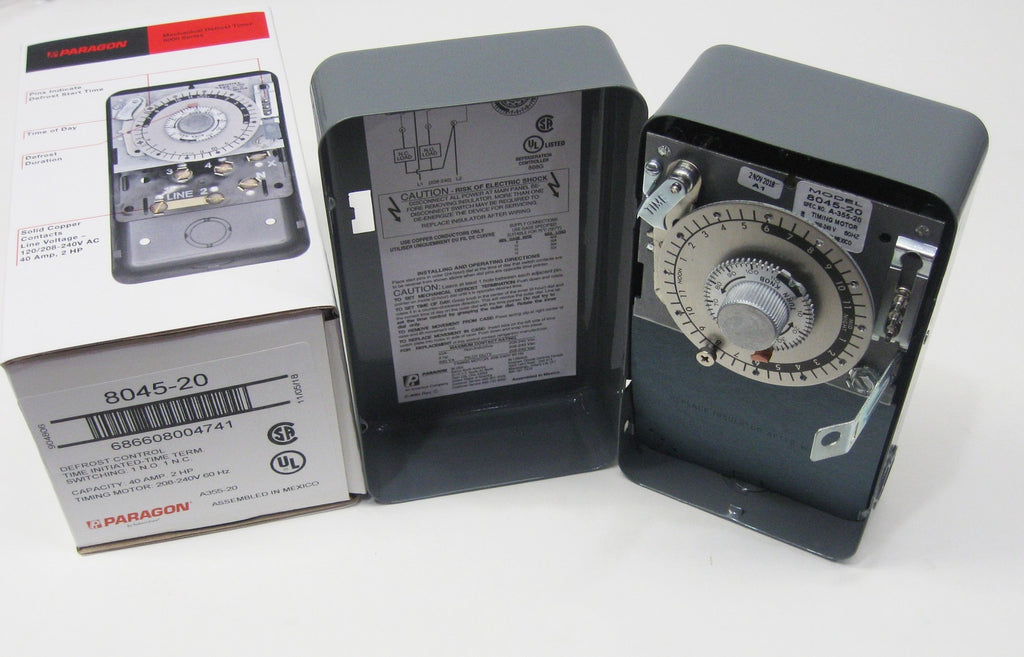 Paragon 8045-20 Defrost Control Commercial Refrigeration Timer