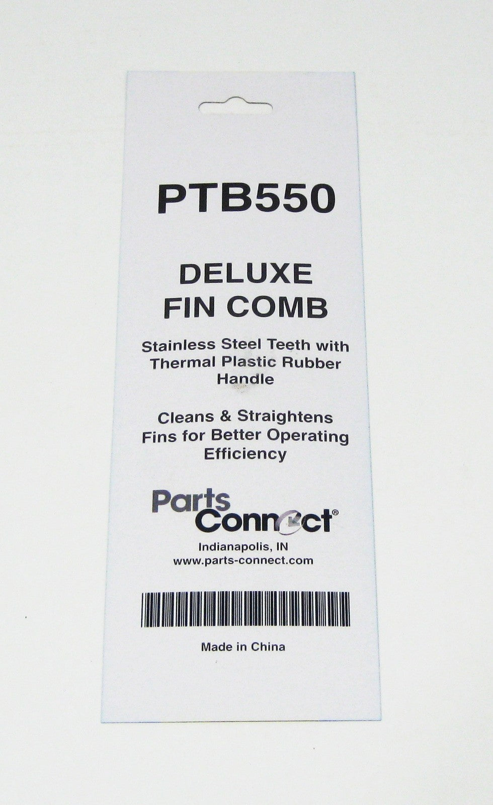 Air Conditioner Fin Comb Cleans Straightens with Rubber Handle and Knuckle Guard