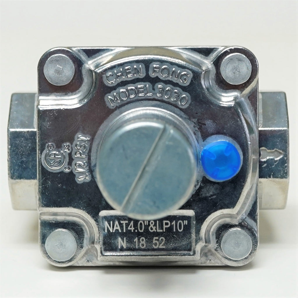 Gas Pressure Regulator 1/2" x 1/2" Natural 4" LP 10" ERPR1 (Harper 4600S0001)