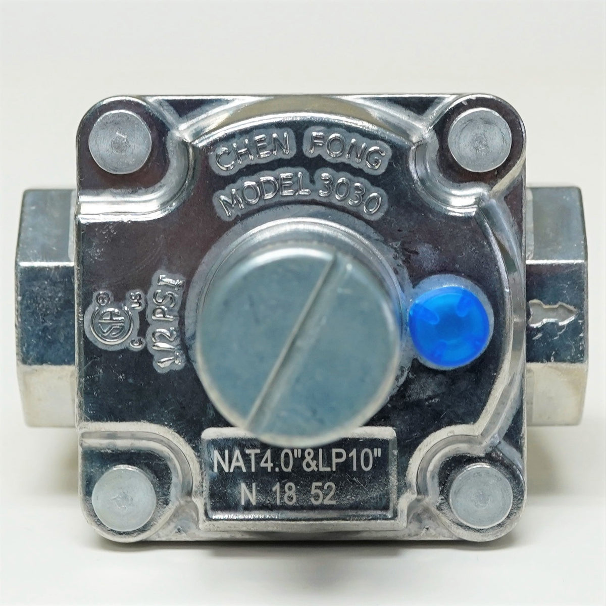 Gas Pressure Regulator 1/2" x 1/2" Natural 4" LP 10" ERPR1 (Harper 4600S0001)