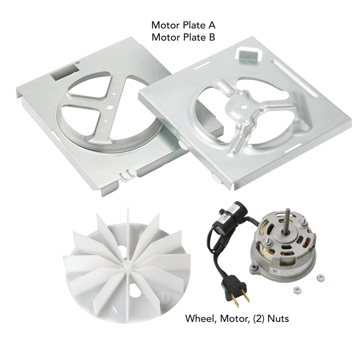 RE70BN Broan Nutone Nautilus 70 CFM Bathroom Bath Fan Motor Kit