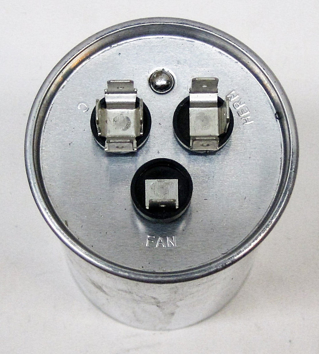 TitanPro TRCFD6010 HVAC Round Dual Motor Run Capacitor. 60/10 MFD/UF440/370 Volt