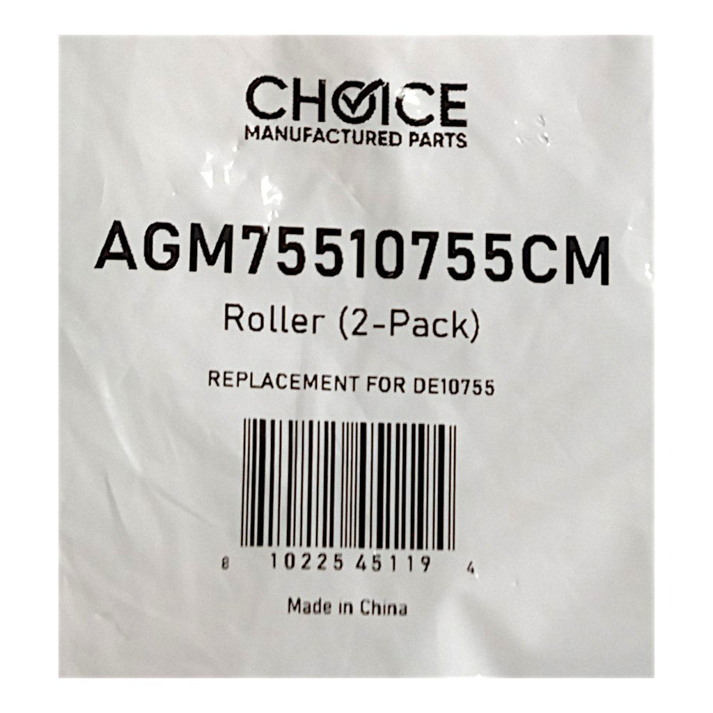 Choice AGM75510755CM Clothes Dryer Drum Roller Support Wheels 2 Pack for LG