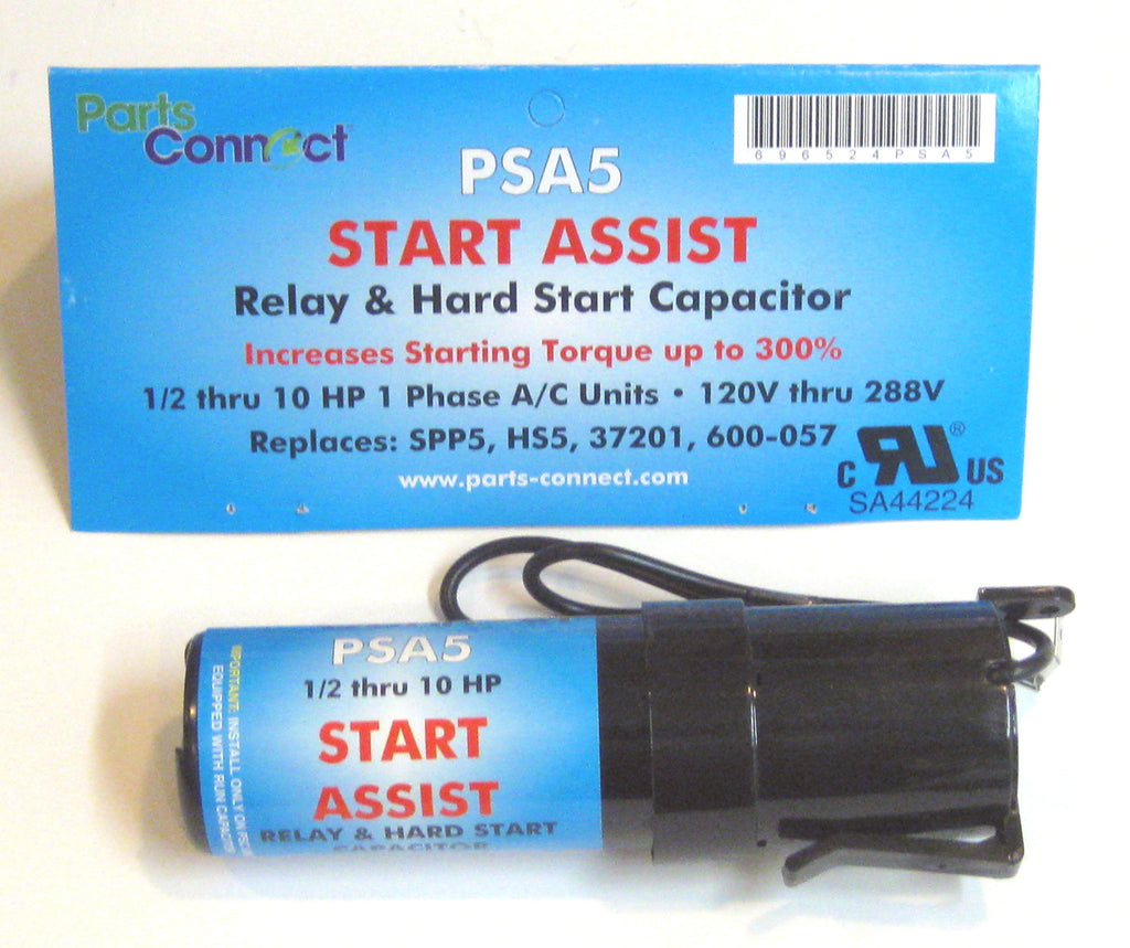 10pk Air Conditioner HVAC Compressor Hard Start Capacitor Increase Torque 300%