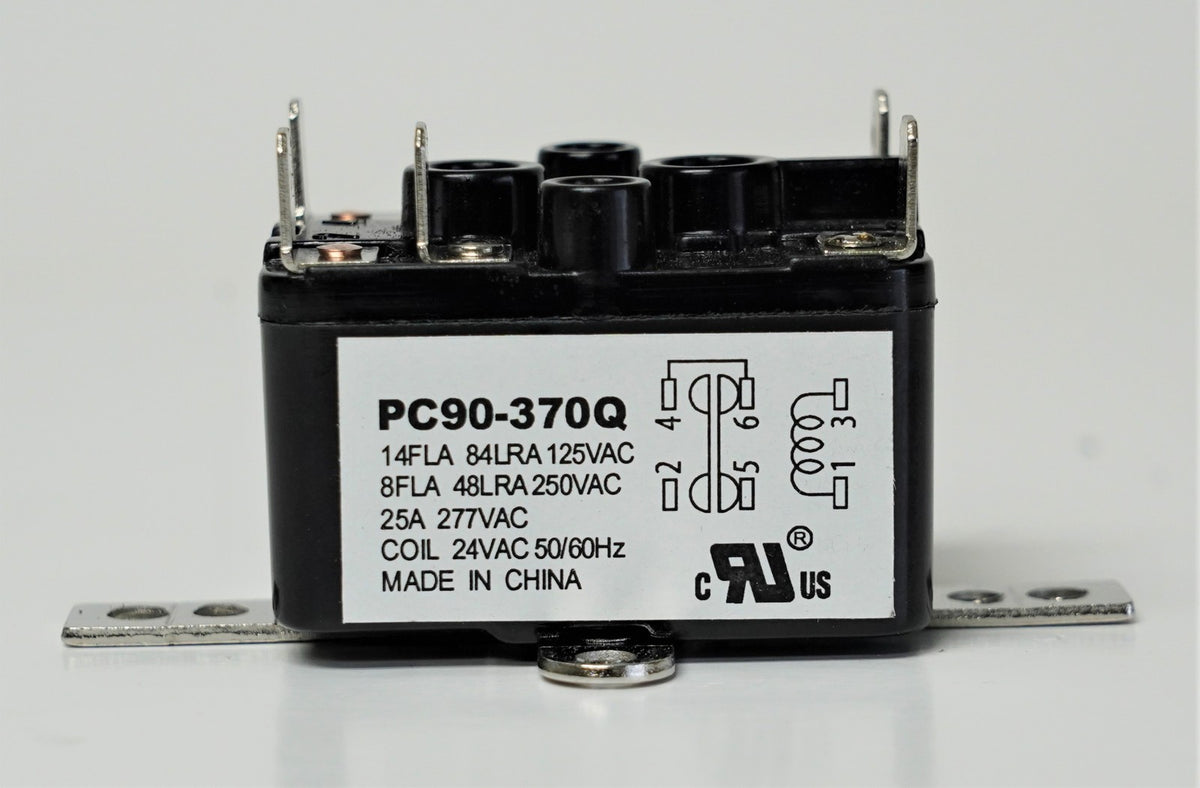 90-370 90-370Q Enclosed Fan Relay 24V SPDT type 184