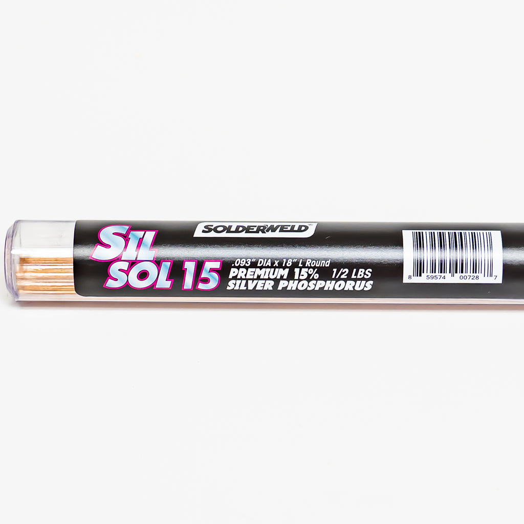 Solderweld SW-HVAK Brazing Pack 56% and 15% Braze Rods Al-Cop Solder and Flux