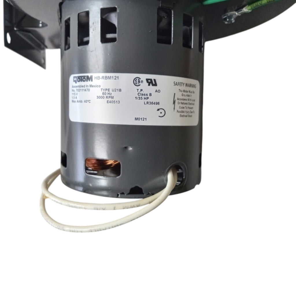 Pellet Stove Blower Motor HB-RBM121 for Whitfield 12126109 Fasco 7021-7786