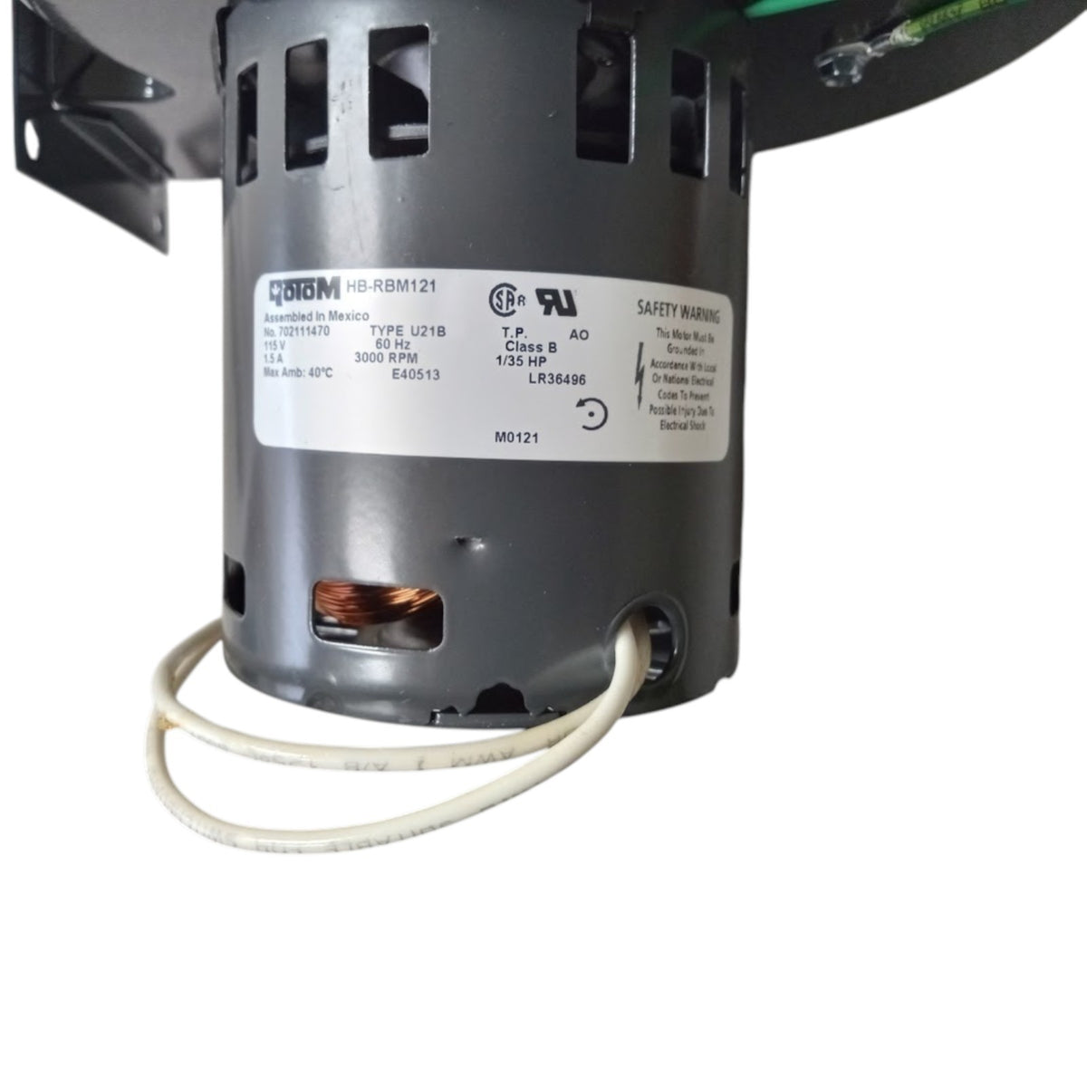 Pellet Stove Blower Motor HB-RBM121 for Whitfield 12126109 Fasco 7021-7786