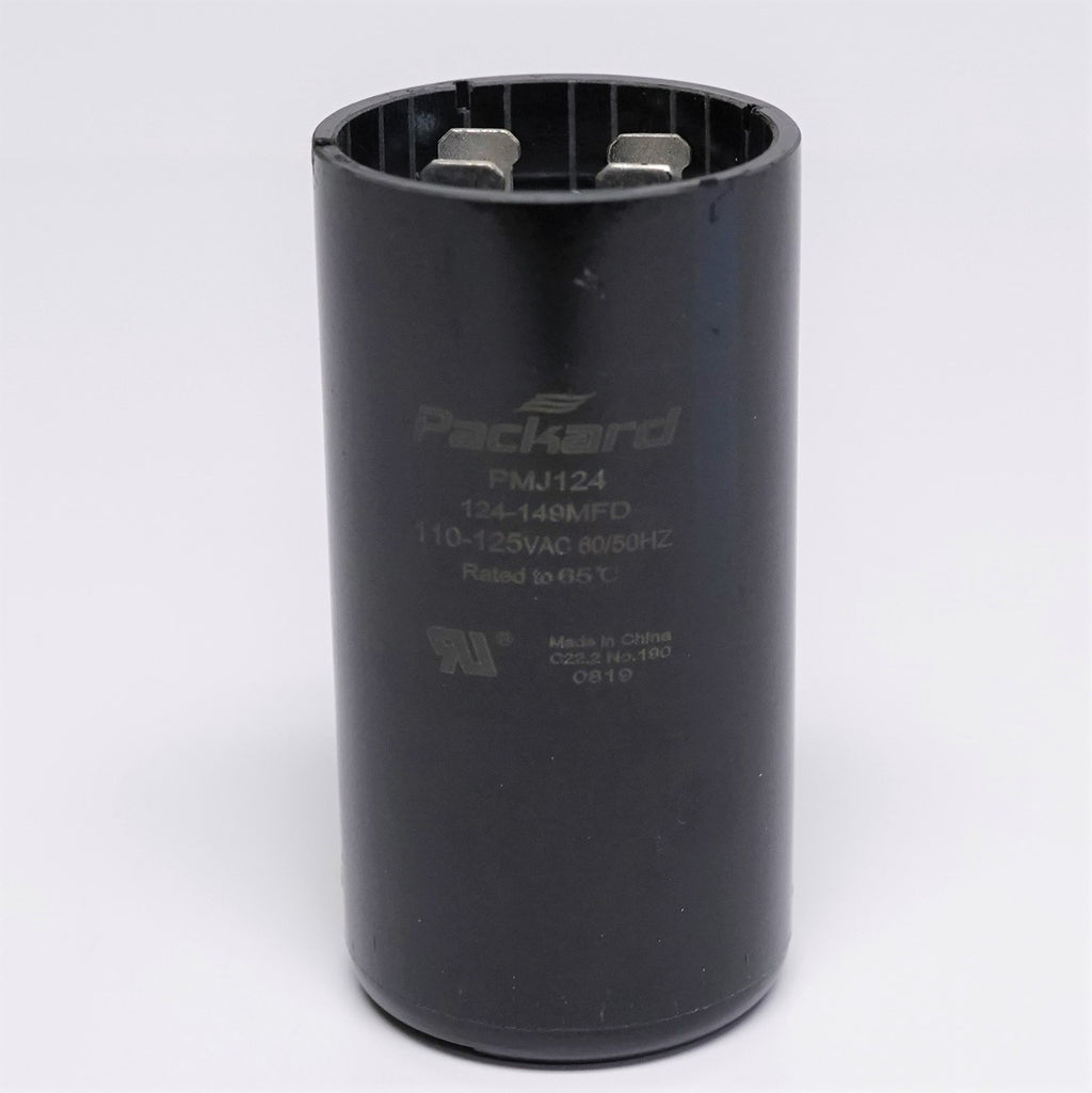 Packard PMJ124 Motor Start Capacitor 124-149 MFD UF / 110-125 VAC