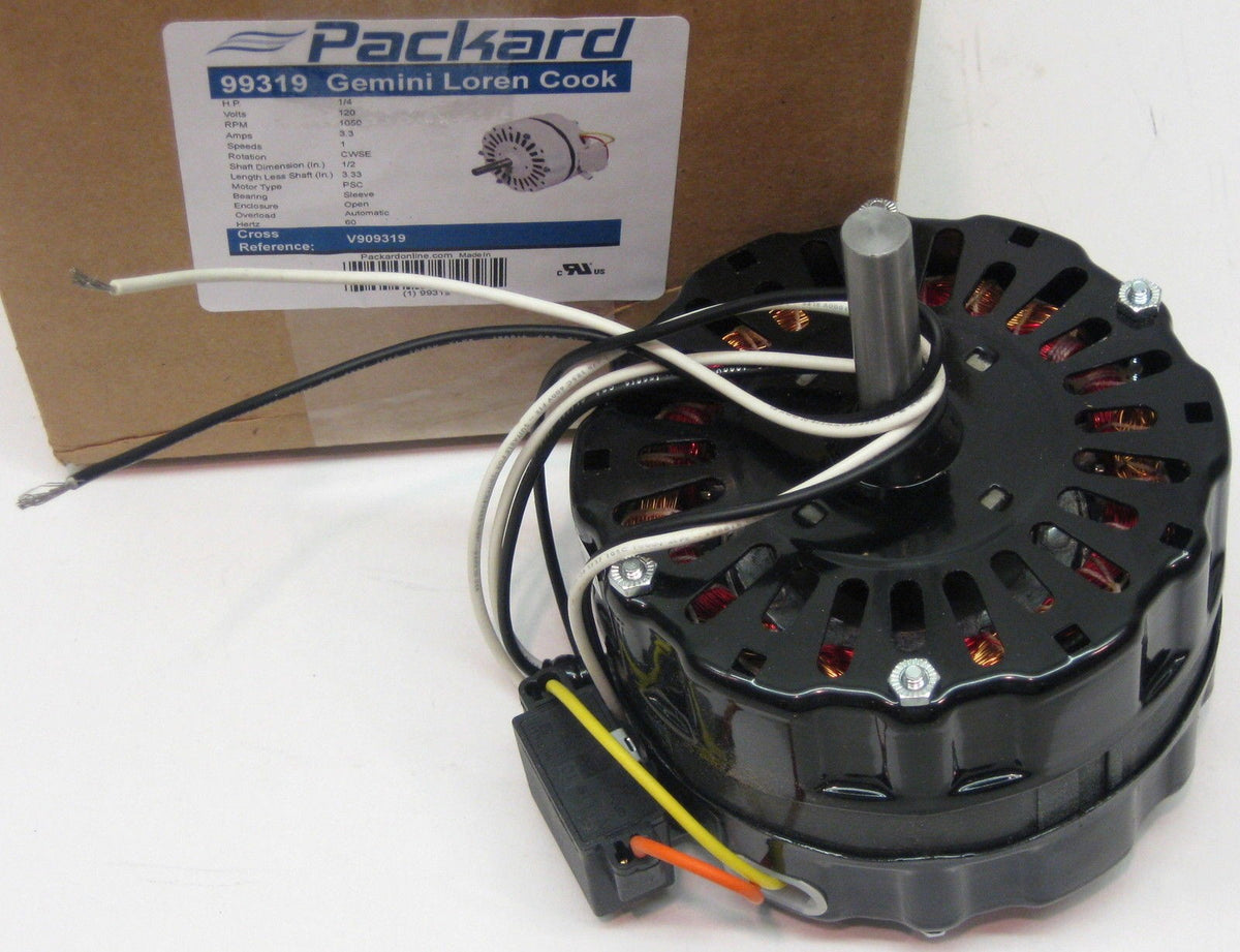 99319 Ventilator Motor for Gemini Loren Cook LL Building V909319 D0816B4115