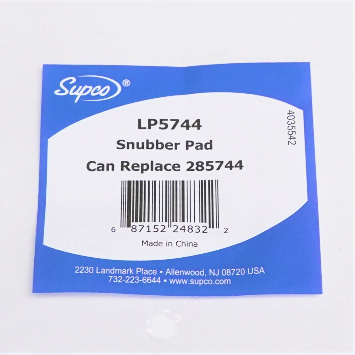 WP285744 for Whirlpool Kenmore Washer Washing Machine Base Pads