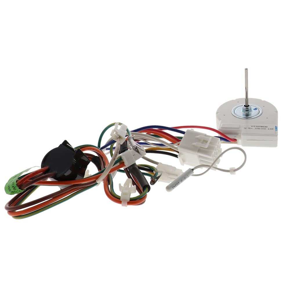 Exact Replacement W11578030 Refrigerator Evaporator Motor for Whirlpool