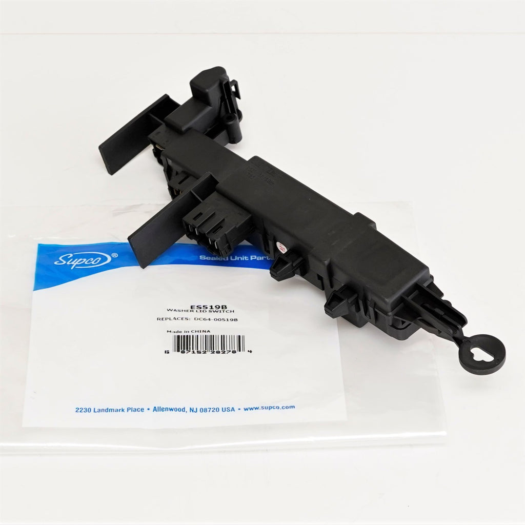 Supco ES519B Washer Door Lock Switch for Samsung DC64-00519B Whirlpool WP8182634