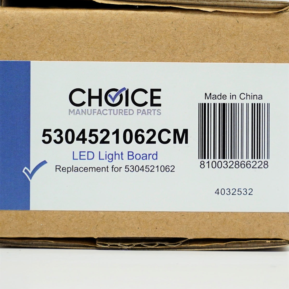 Choice Parts 5304521062 for Electrolux Frigidaire Refrigerator LED Light Board