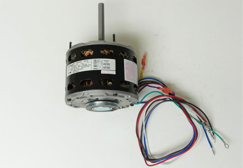HVAC Blower Fan Motor 1/4 HP 1075 RPM 115 Volts for Fasco D721 with Capacitor