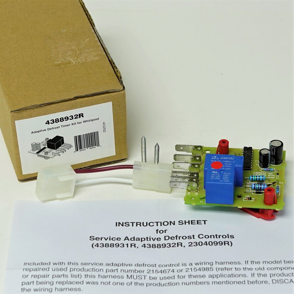 Refrigerator Adaptive Defrost Control Board for Whirlpool Kenmore 4388932